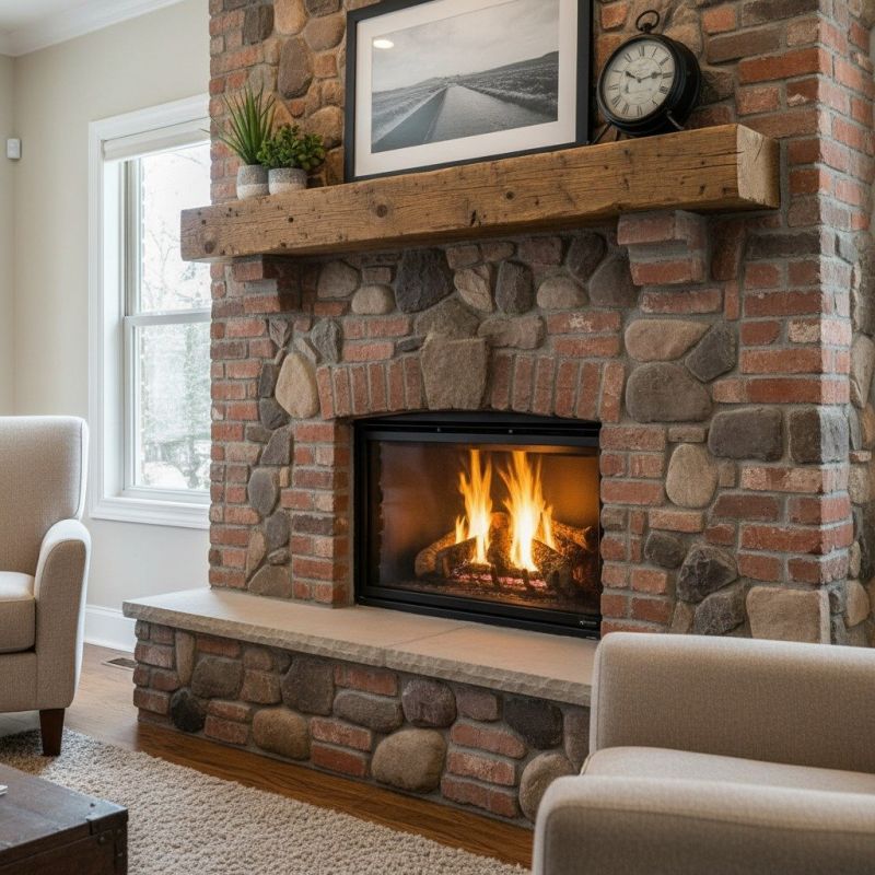 Benefits Of Brick And Stone Gas Fireplaces For Modern Homes