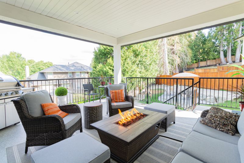 Outdoor Fire Pit Installation