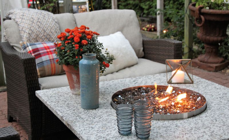 Outdoor Fire Pit Installation